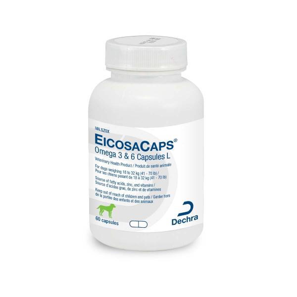 Eicosa Eicosa Caps Omega 3 & 6 en capsules ( 41-70 lb.)(41-70 lbs)