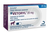 Vetoryl® 20 mg capsules de trilostane pour chien