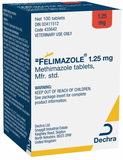 Felimazole 1 25 Mg Comprimes De Methimazole Pour Chats Felimazole 1 25 Mg Comprimes De Methimazole Pour Chats