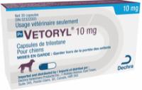 Vetoryl® 10 mg capsules de trilostane pour chiens