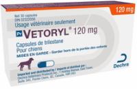 Vetoryl® 120 mg capsules de trilostane pour chiens