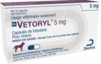 Vetoryl® 5 mg capsules de trilostane pour chiens