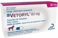 Vetoryl® 60 mg capsules de trilostane pour chiens